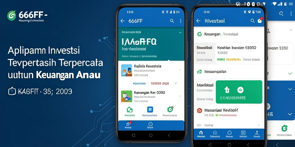 Antarmuka aplikasi 666FF yang user-friendly untuk investasi.