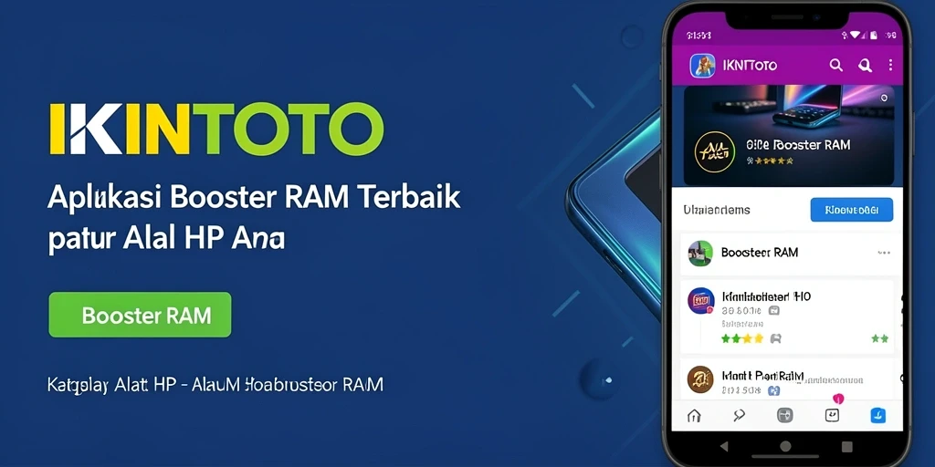 Tampilan antarmuka aplikasi IKNTOTO untuk optimasi RAM.
