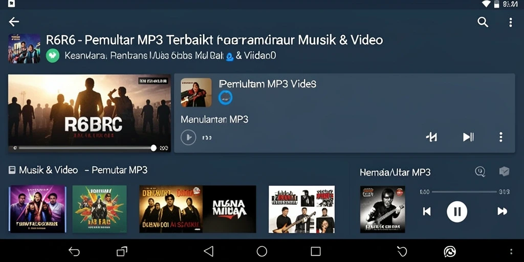 Tampilan antarmuka utama aplikasi R6R6 yang menawan dan mudah diakses.